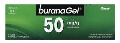 Buranagel 50 Mg/G Geeli - Apteekki 360 Helsinki - Verkkoapteekki