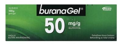 Buranagel 50 Mg/G Geeli - Apteekki 360 Helsinki - Verkkoapteekki