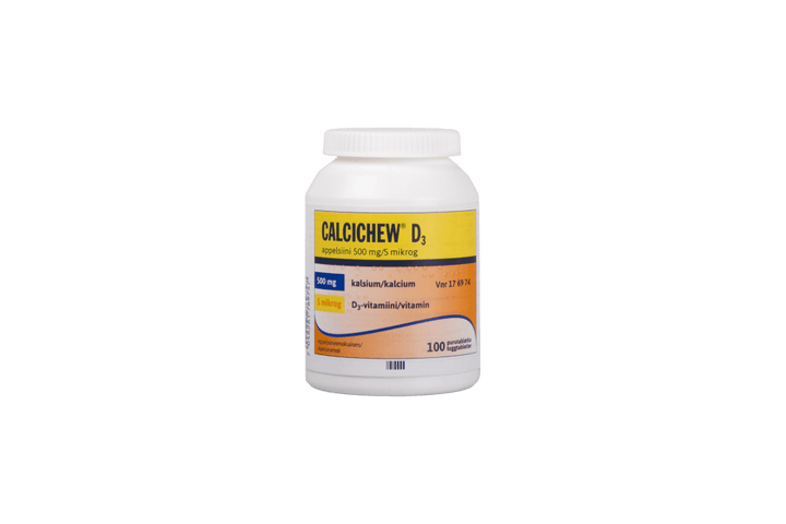 Calcichew D3 Appelsiini 5 Mikrog/250 Mg Purutabl - Apteekki 360 Helsinki - Verkkoapteekki