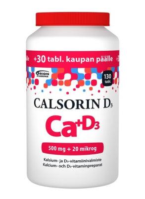 Calsorin 500 Mg + D3 20 Mikrog - Apteekki 360 Helsinki - Verkkoapteekki