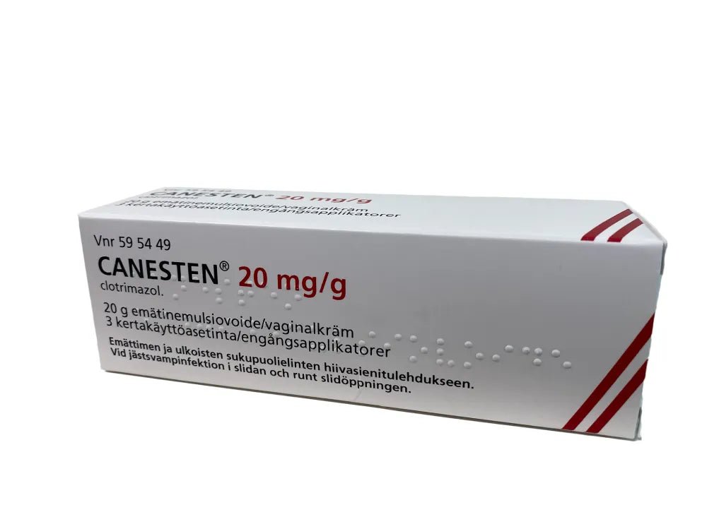 Canesten 20 Mg/G Emätinemulsiovoide 3 Asetinta - Apteekki 360 Helsinki - Verkkoapteekki
