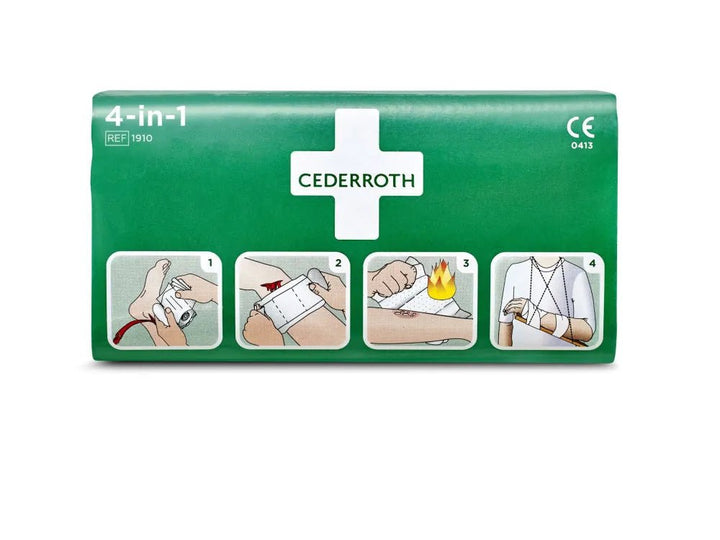 Cederroth 4-In-1 Iso Ensiapuside - Apteekki 360 Helsinki - Verkkoapteekki