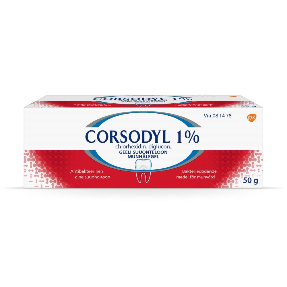Corsodyl 10 Mg/G Geeli Suuonteloon - Apteekki 360 Helsinki - Verkkoapteekki