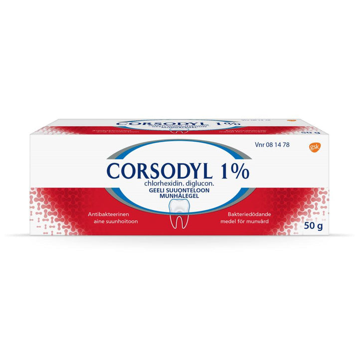 Corsodyl 10 Mg/G Geeli Suuonteloon - Apteekki 360 Helsinki - Verkkoapteekki