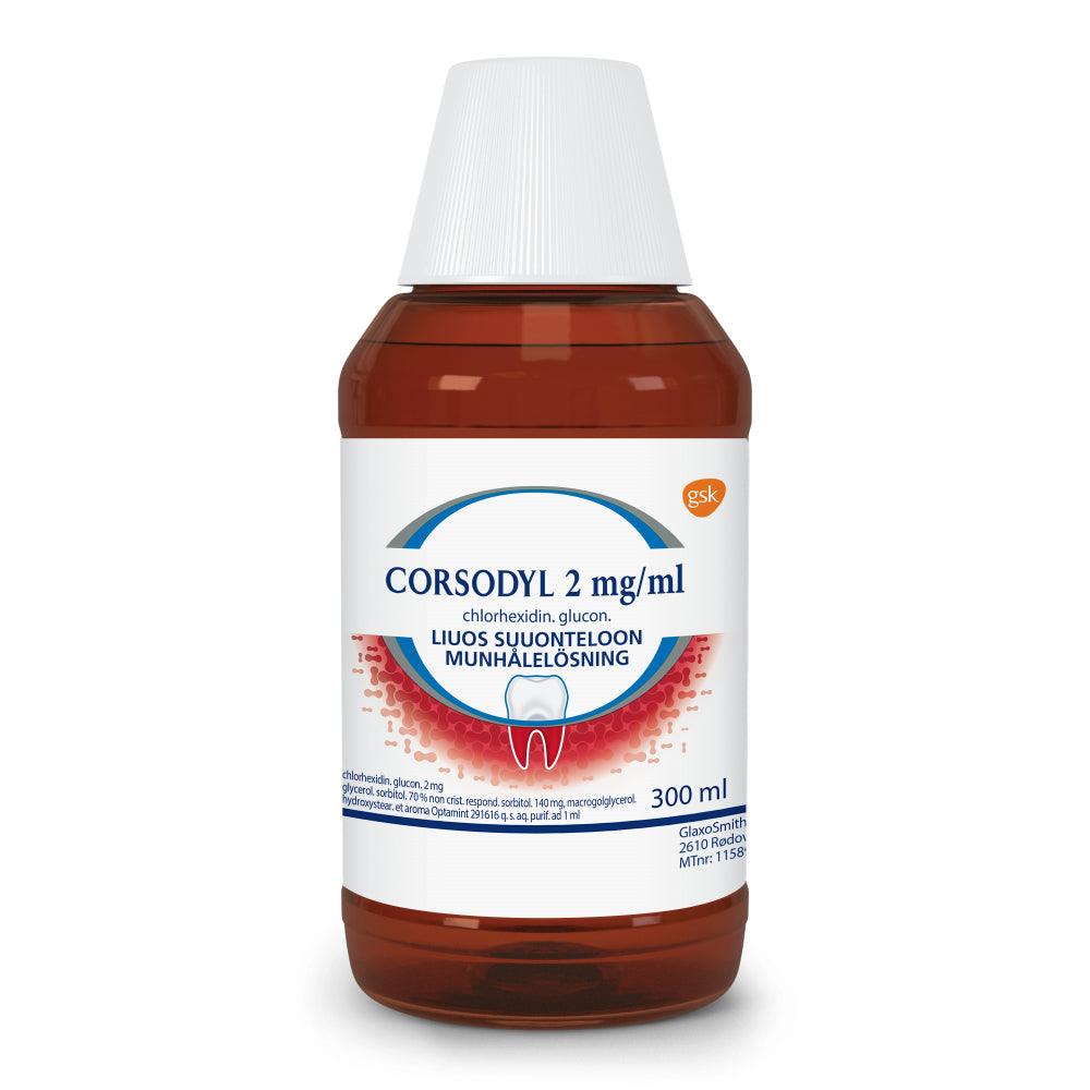 Corsodyl 2 Mg/Ml Liuos Suuonteloon - Apteekki 360 Helsinki - Verkkoapteekki