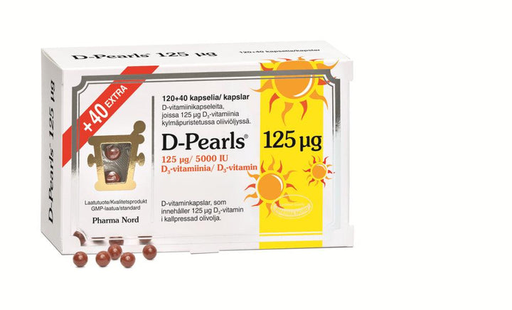 D-Pearls 125 Mikrog - Apteekki 360 Helsinki - Verkkoapteekki