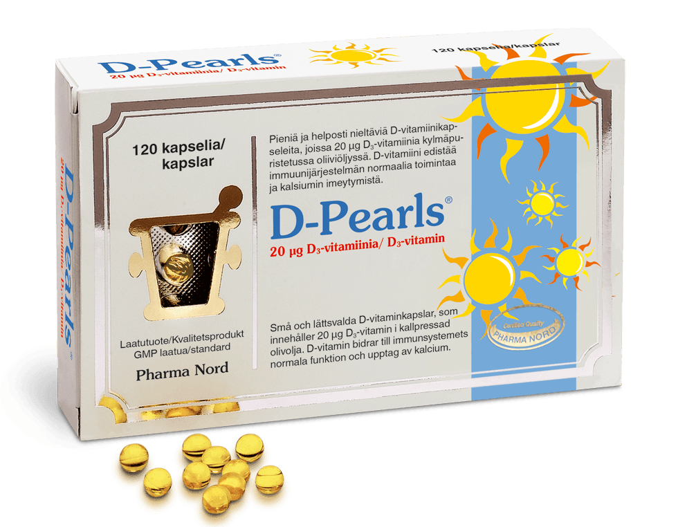 D-Pearls 20 Mikrog - Apteekki 360 Helsinki - Verkkoapteekki
