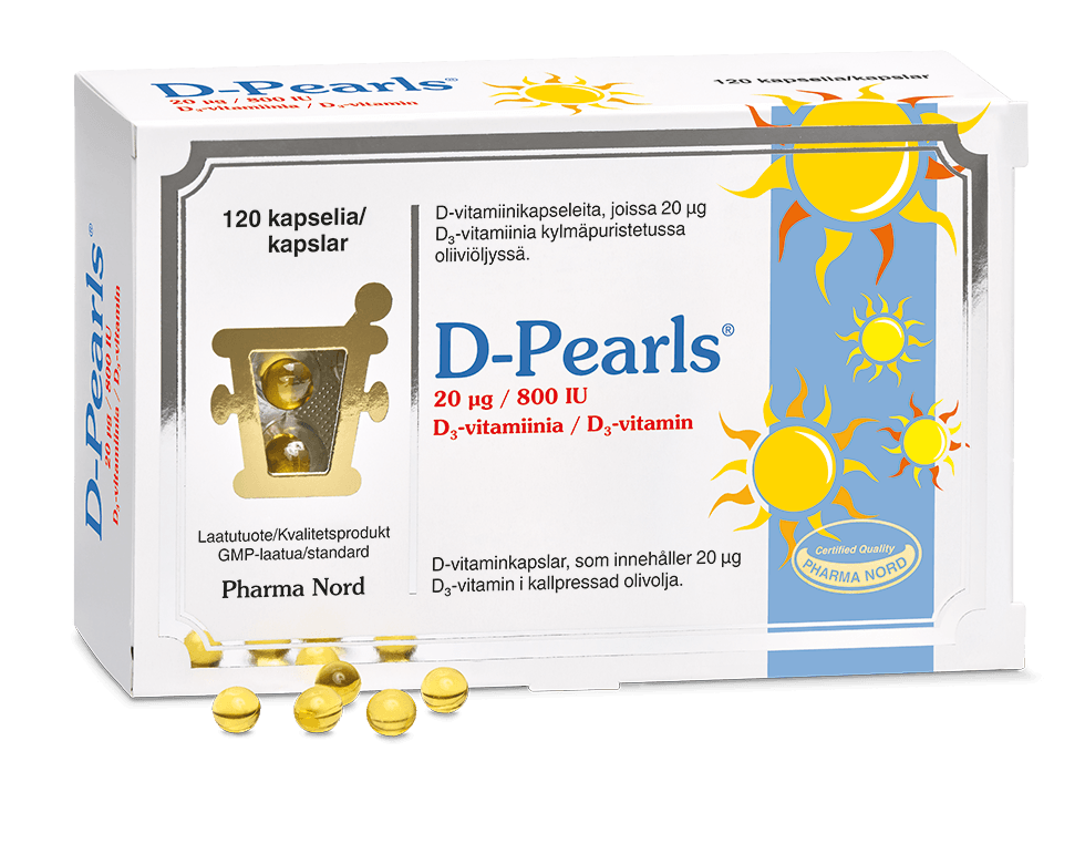 D-Pearls 20 Mikrog - Apteekki 360 Helsinki - Verkkoapteekki