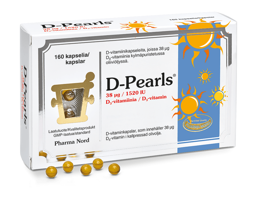 D-Pearls 38 Mikrog - Apteekki 360 Helsinki - Verkkoapteekki