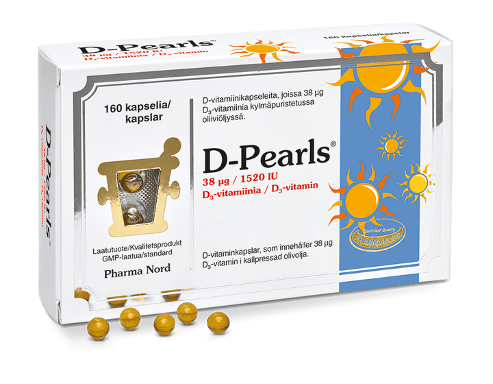 D-Pearls 38 Mikrog - Apteekki 360 Helsinki - Verkkoapteekki