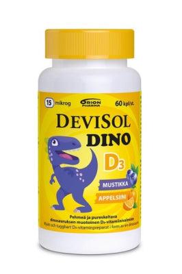 DeviSol Dino 15 mcg - D-vitamiini lapsille - Apteekki 360 Helsinki - Verkkoapteekki