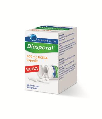 Diasporal Magnesium 400 Extra Kaps - Apteekki 360 Helsinki - Verkkoapteekki