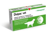 Dolpac Vet Tabletit Suurille Koirille 125 Mg/360 Mg/500,7 Mg Tabl 10-75 Kg - Apteekki 360 Helsinki - Verkkoapteekki