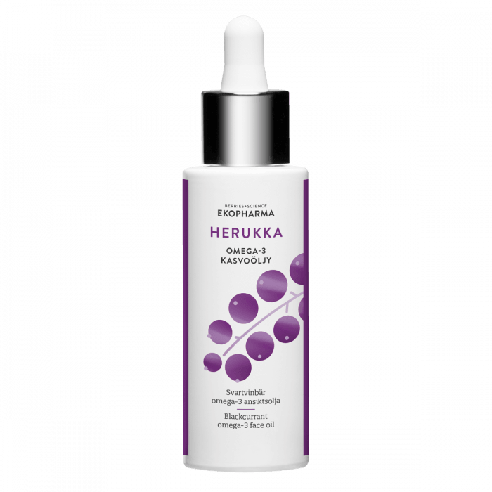 Ekopharma Herukka Omega-3 Kasvoöljy - Apteekki 360 Helsinki - Verkkoapteekki
