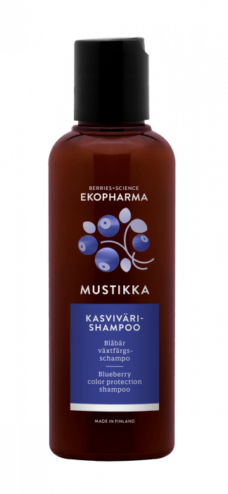 Ekopharma Mustikka Kasvivärishampoo 250Ml - Apteekki 360 Helsinki - Verkkoapteekki