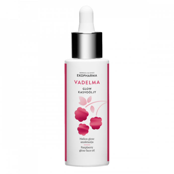 Ekopharma Vadelma Glow Kasvoöljy 30Ml - Apteekki 360 Helsinki - Verkkoapteekki