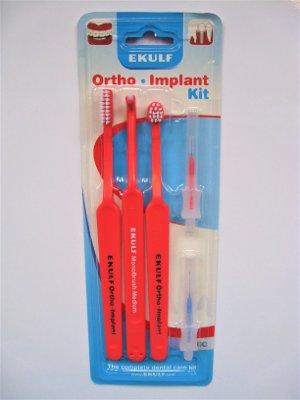 Ekulf Ortho-Implant Kit-Harjasetti - Apteekki 360 Helsinki - Verkkoapteekki