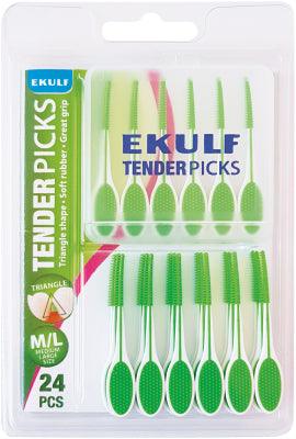 Ekulf Tenderpicks Kumihammastikut M/L - Apteekki 360 Helsinki - Verkkoapteekki