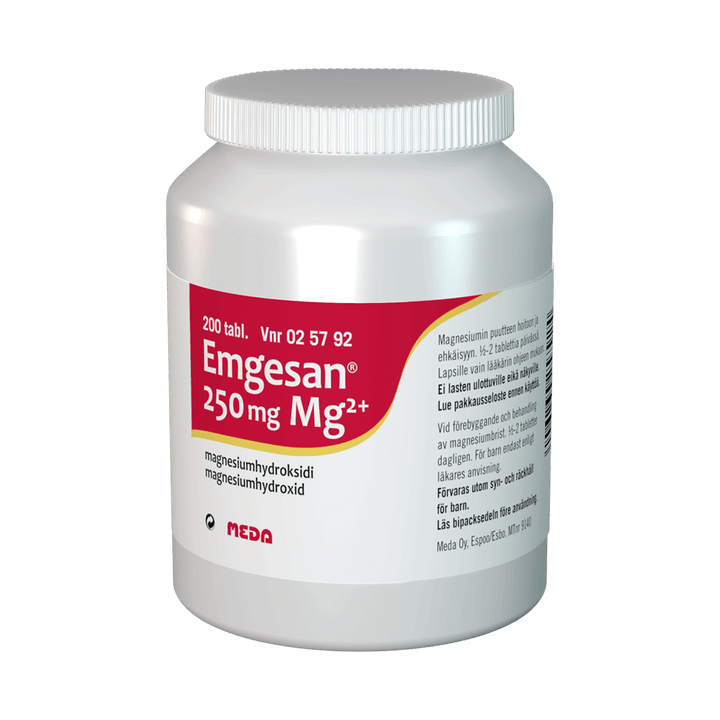 Emgesan 250 Mg Tabl - Apteekki 360 Helsinki - Verkkoapteekki