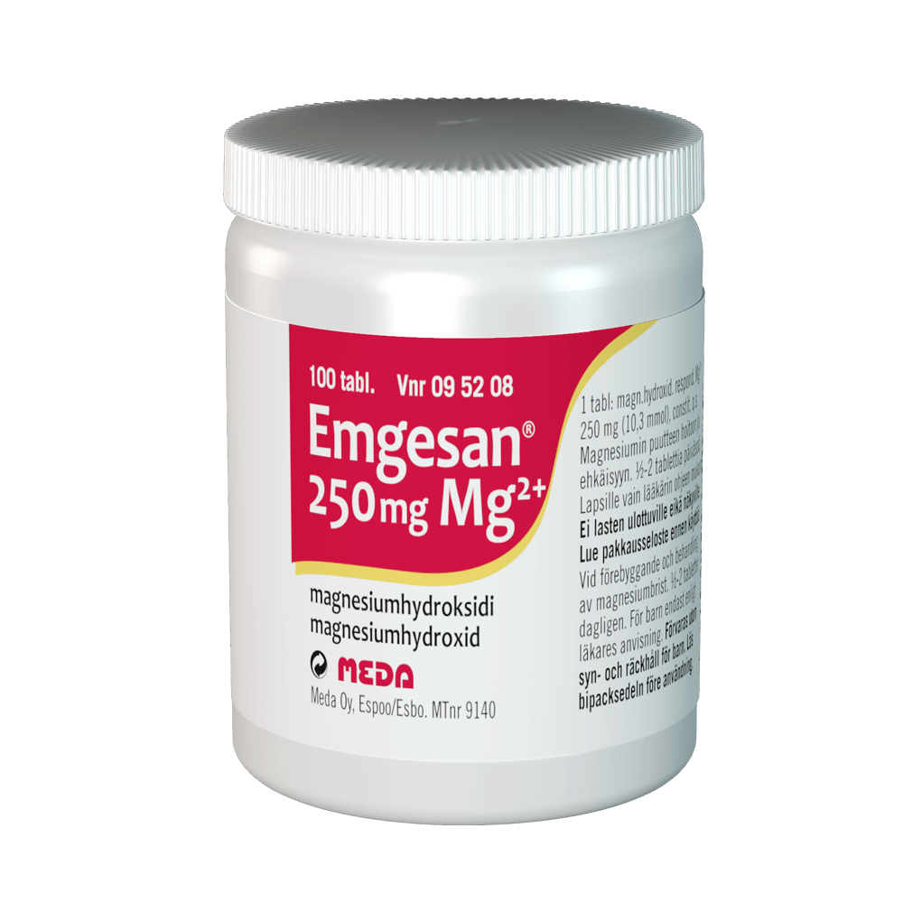 Emgesan 250 Mg Tabl - Apteekki 360 Helsinki - Verkkoapteekki