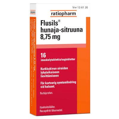 Flusils Hunaja-Sitruuna 8,75 Mg Imeskelytabl - Apteekki 360 Helsinki - Verkkoapteekki