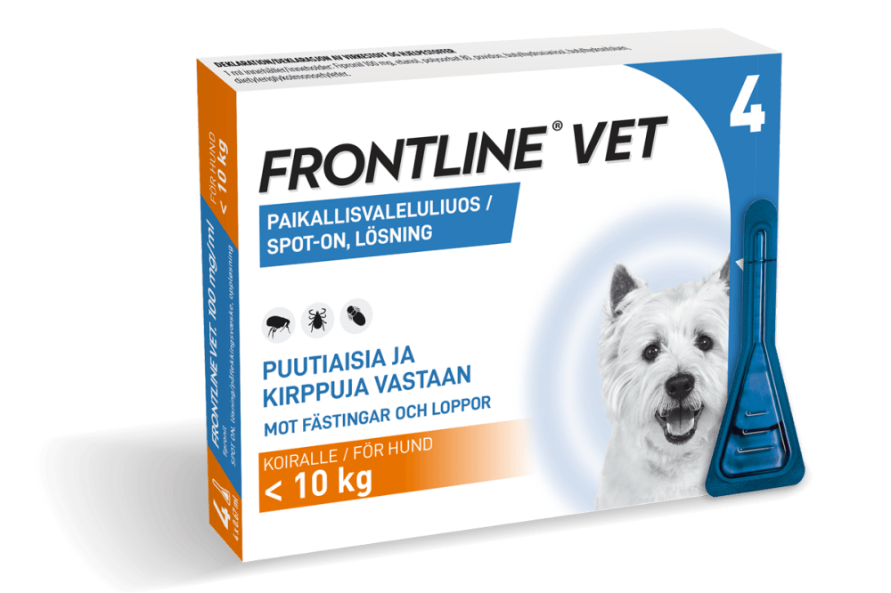 Frontline Vet 100 Mg/Ml Paikallisvaleluliuos - Apteekki 360 Helsinki - Verkkoapteekki