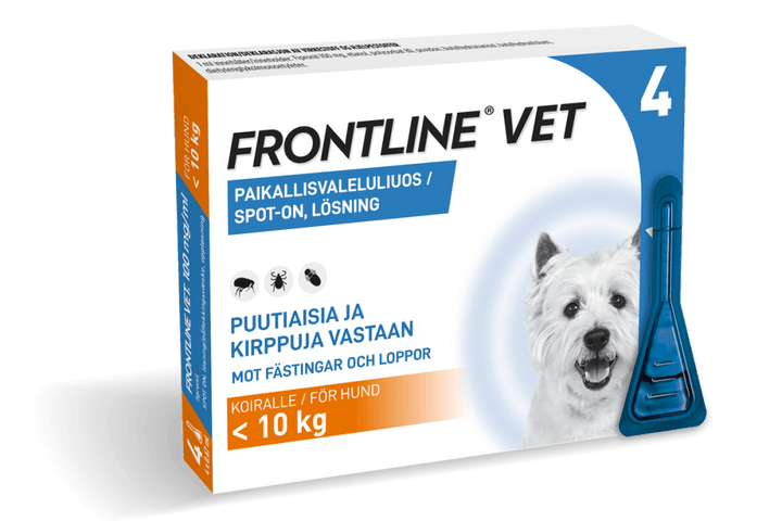 Frontline Vet 100 Mg/Ml Paikallisvaleluliuos - Apteekki 360 Helsinki - Verkkoapteekki