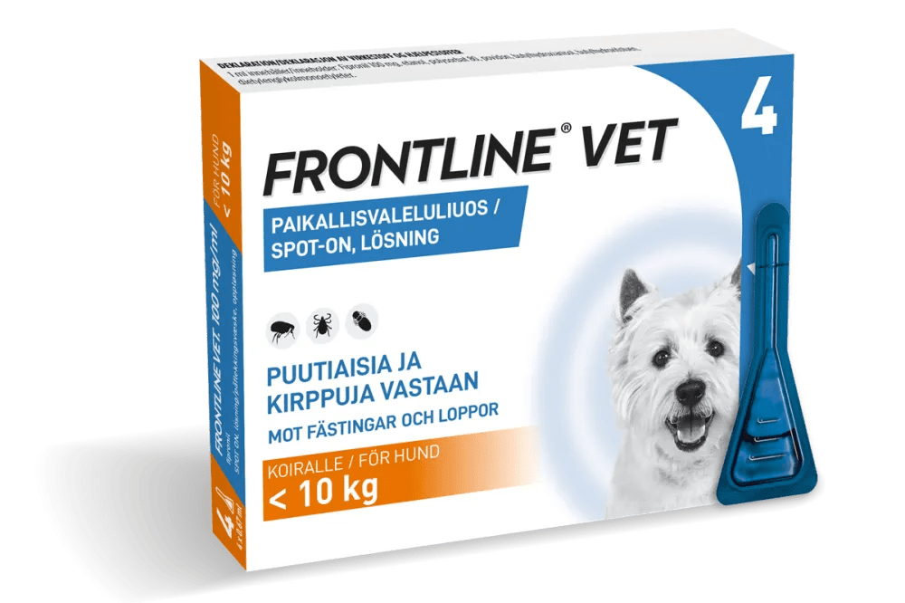 Frontline Vet 100 Mg/Ml Paikallisvaleluliuos - Apteekki 360 Helsinki - Verkkoapteekki