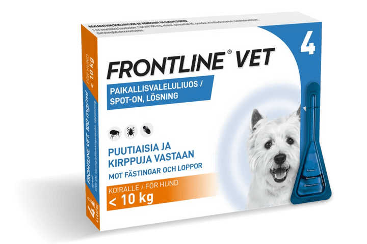 Frontline Vet 100 Mg/Ml Paikallisvaleluliuos - Apteekki 360 Helsinki - Verkkoapteekki