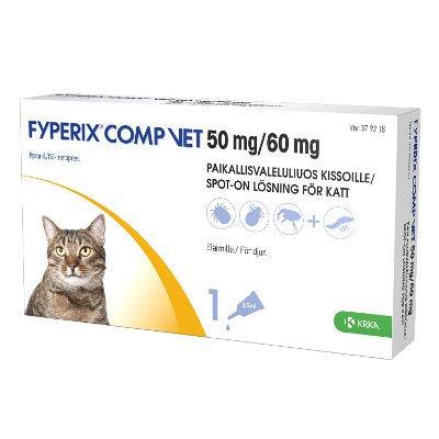 Fyperix Comp Vet 50 Mg/60 Mg Paikallisvaleluliuos Kissoille - Apteekki 360 Helsinki - Verkkoapteekki