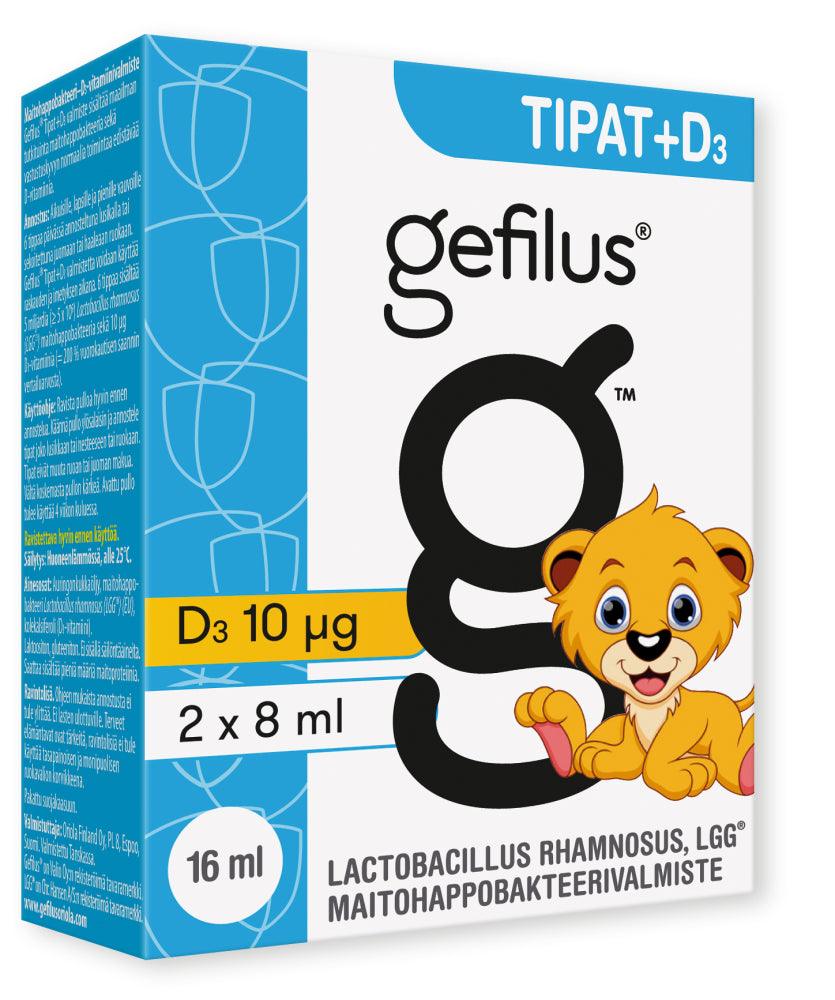 Gefilus Tippa+D3 - Apteekki 360 Helsinki - Verkkoapteekki