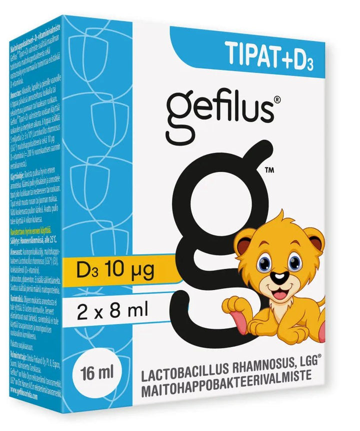 Gefilus Tippa+D3 - Apteekki 360 Helsinki - Verkkoapteekki