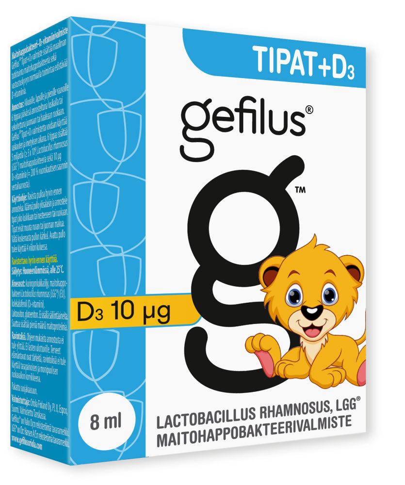 Gefilus Tippa+D3 - Apteekki 360 Helsinki - Verkkoapteekki