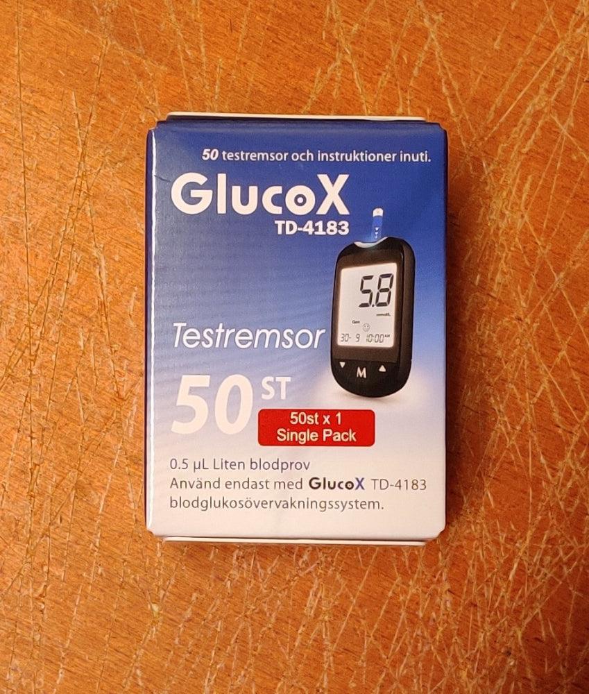 GlucoX TD-4183 testiliuskat verensokerimittariin - Apteekki 360 Helsinki - Verkkoapteekki