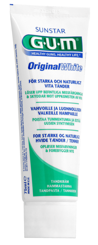 Gum Valkaiseva Hammastahna - Apteekki 360 Helsinki - Verkkoapteekki