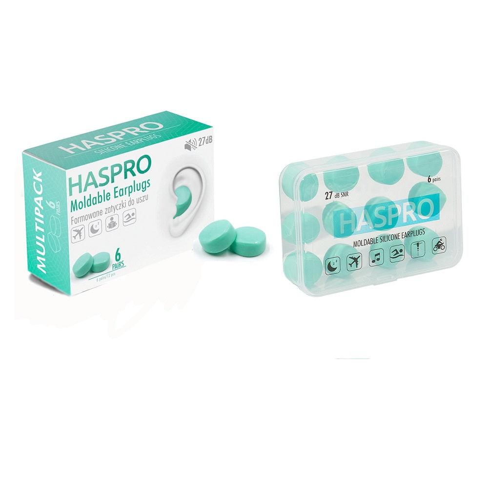 Haspro Moldable Silikonikorvatulp. Mint. - Apteekki 360 Helsinki - Verkkoapteekki