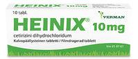 Heinix 10 Mg Tabl, Kalvopääll - Apteekki 360 Helsinki - Verkkoapteekki