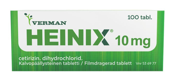 Heinix 10 Mg Tabl, Kalvopääll - Apteekki 360 Helsinki - Verkkoapteekki