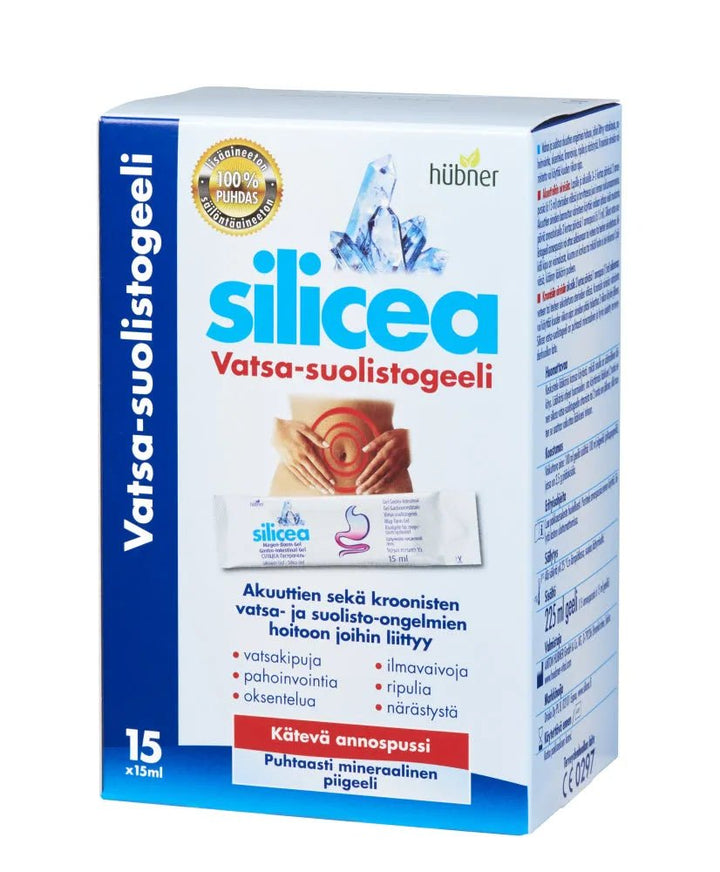 Hübner Silicea Vatsa-Suolistogeeli - Apteekki 360 Helsinki - Verkkoapteekki