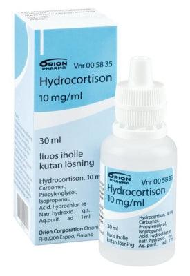 Hydrocortison 10 Mg/Ml Liuos Iholle - Apteekki 360 Helsinki - Verkkoapteekki