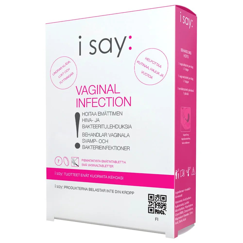 I Say: Vaginal Infection Emätintabletti - Apteekki 360 Helsinki - Verkkoapteekki