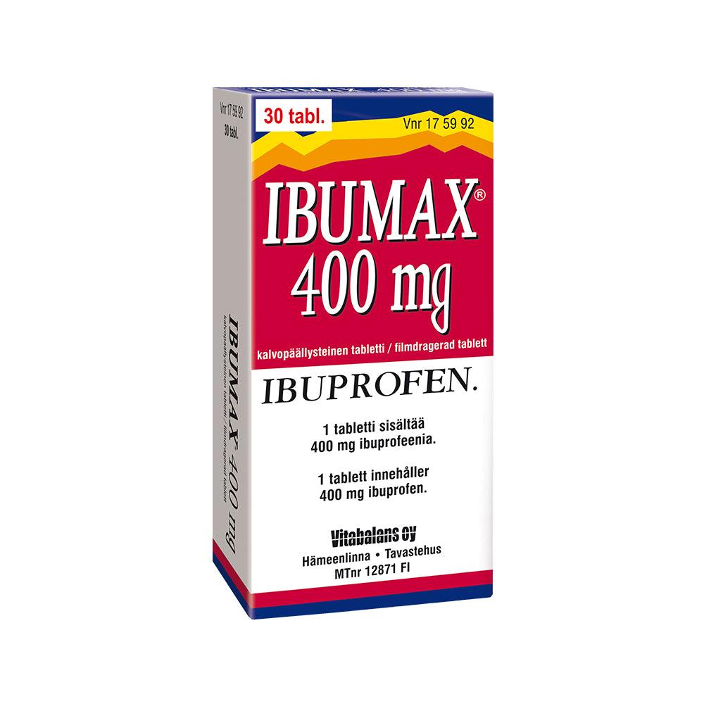 Ibumax 400 Mg Tabl, Kalvopääll - Apteekki 360 Helsinki - Verkkoapteekki