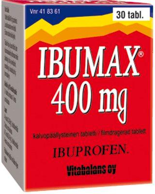 Ibumax 400 Mg Tabl, Kalvopääll - Apteekki 360 Helsinki - Verkkoapteekki