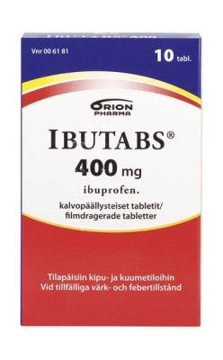 Ibutabs 400 Mg Tabl, Kalvopääll - Apteekki 360 Helsinki - Verkkoapteekki