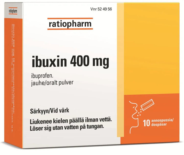 Ibuxin 400 Mg Jauhe - Apteekki 360 Helsinki - Verkkoapteekki