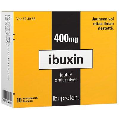 Ibuxin 400 Mg Jauhe - Apteekki 360 Helsinki - Verkkoapteekki