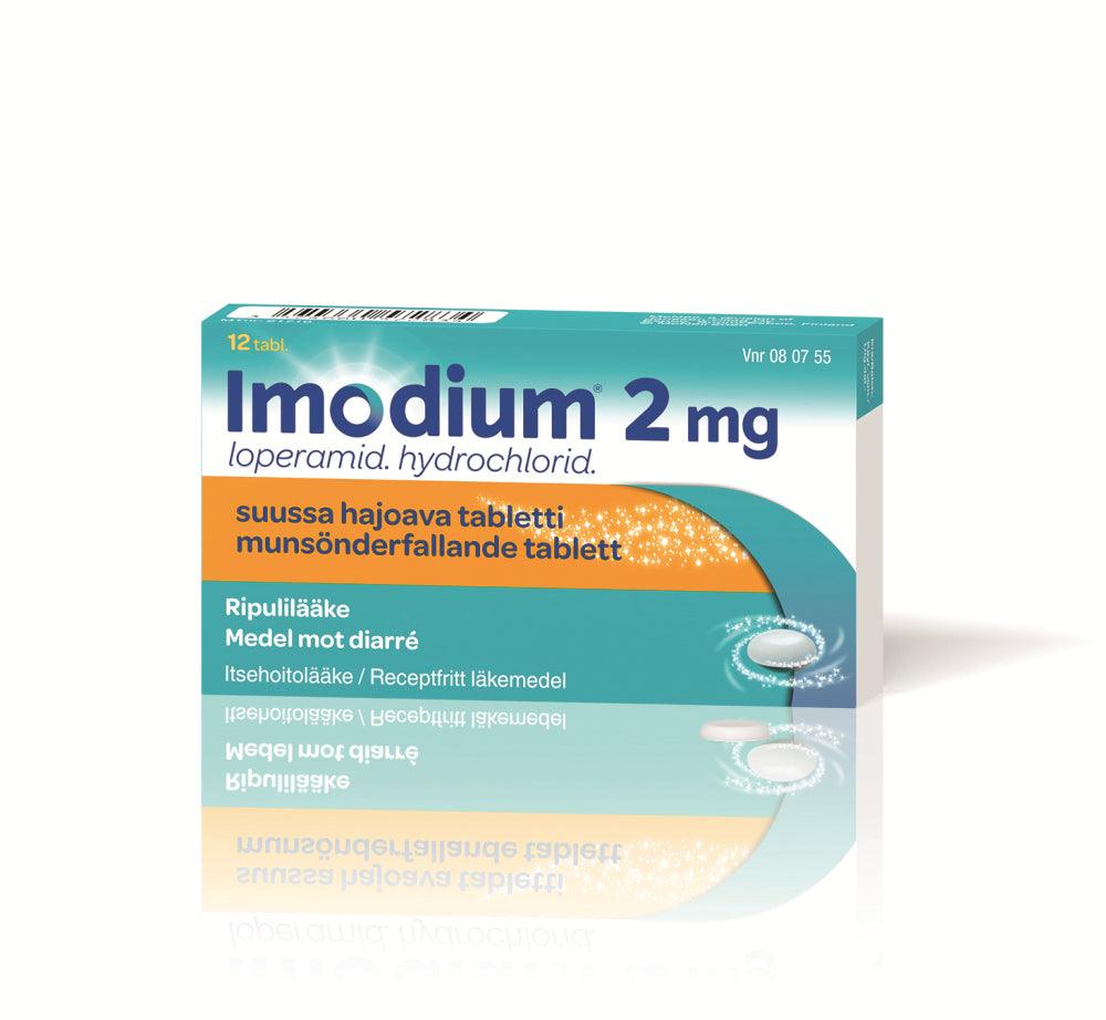 Imodium 2 Mg Tabl, Suussa Hajoava - Apteekki 360 Helsinki - Verkkoapteekki
