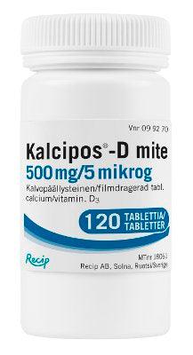 Kalcipos-D Mite 5 Mikrog Tabl, Kalvopääll - Apteekki 360 Helsinki - Verkkoapteekki