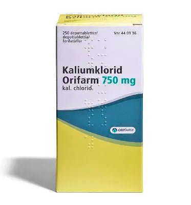 Kaliumklorid Orifarm 750 Mg Depottabl - Apteekki 360 Helsinki - Verkkoapteekki