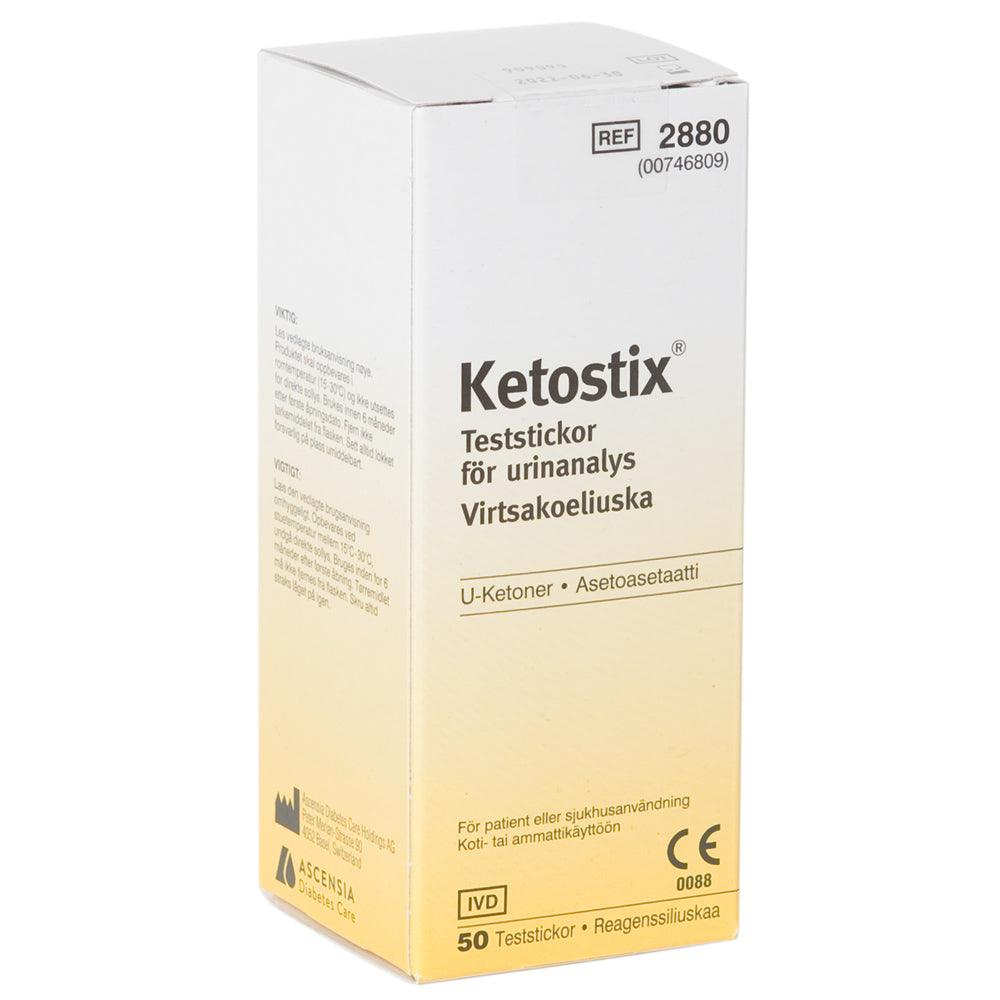 Ketostix Reagenssiliuska Ketoaineille - Apteekki 360 Helsinki - Verkkoapteekki